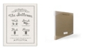 Stupell Industries Guide To Bathroom Procedures Linen Look Art Collection